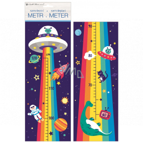 Wall stickers children's meter Rainbow universe, up to 120 cm