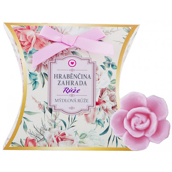 NeoCos Countess's Garden Rose gift scented toilet soap in the shape of a rose 30 g