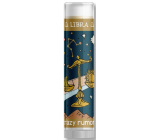Crazy Rumors Zodiac Libra lip balm with a flavor of vanilla cream with fruit and lavender 4.4 ml