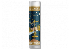 Crazy Rumors Zodiac Scales lip balm with vanilla cream flavor with fruit and lavender 4.4 ml