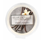 Heart & Home Black vanilla Soy natural scented wax 26 g