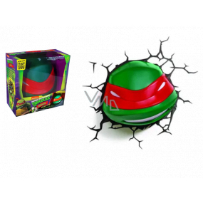 TMNT Ninja Turtles Raphael Mask 3D LED Light, recommended age 5+
