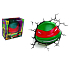 TMNT Ninja Turtles Raphael Mask 3D LED Light, recommended age 5+