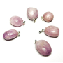 Kunzitl Troml pendant natural stone 2,2-3 cm, 1 piece, stone of emotions