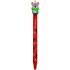 Colorino Rubber pen Christmas reindeer red blue refill 0,5 mm