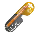 Nekupto Rubber pen with the name Clara