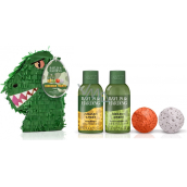 Baylis & Harding Dinosaurus bath foam 100 ml + hair shampoo 30 ml + fizzy bath bomb 2 x 20 g, cosmetic set for children
