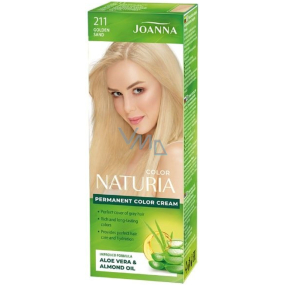 Joanna Naturia hair color with milk proteins 211 Golden Sand