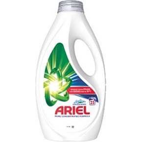 Ariel Mountain Spring liquid laundry gel for clean and fragrant laundry without stains 25 washes 1.125 l