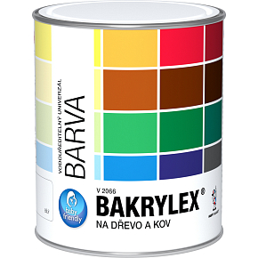 Bakrylex Universal Gloss V2066 Wood and Metal Paint, 1000 White, 5 kg Bakrylex Universal Gloss V2066 Wood and Metal Paint, 1000 White, 5 kg