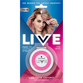 Schwarzkopf Live Paint It! Washable Hair Chalk Pink Crush 3.5 g