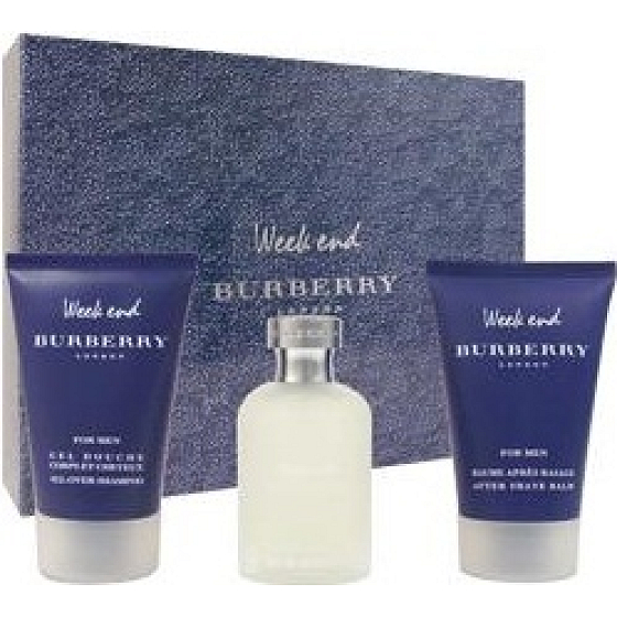 Burberry Burberry Weekend for Men EdT 50 ml eau de toilette Ladies + After Shave Balm 100 ml + Shower Gel 100 ml