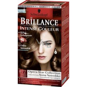 Schwarzkopf Brillance Color Creme hair color 877 golden brown symphony 50 ml