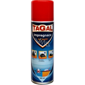 Tagal Impregnation for leather and textiles for water repellent treatment of clothing, tents 300 ml spray
