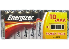 Energizer AAA LR03 1.5V family pack 10 batteries