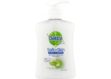 Dettol Aloe Vera a vitamin E Hydratační antibakteriální mýdlo dávkovač 250 ml