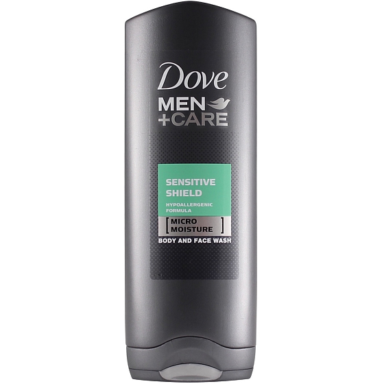Dove Men + Care Sensitive Shield 2 in 1 shower gel for men 250 ml