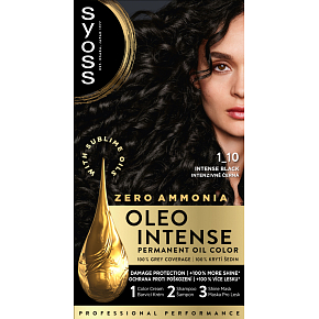 Syoss Oleo Intense Hair Color 1-10 Intense Black