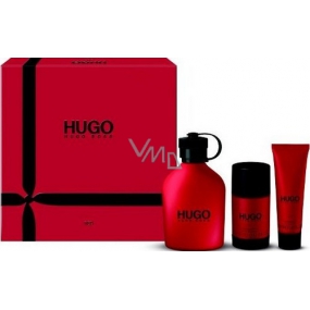 Hugo Boss Hugo Red Man eau de toilette 150 ml + deodorant stick 75 ml + shower gel 50 ml, gift set