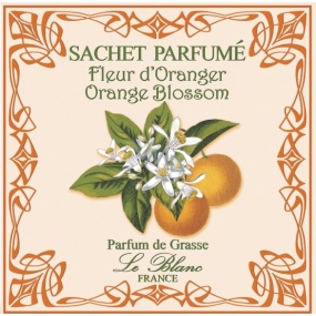 Le Blanc Orange Blossom - Orange flower Scented bag 11 x 11 cm 8 g