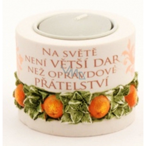 Albi Romantic Garden Candle - Friendship in the World is no more gift than a true 6 x 5 cm friendship