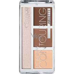 Catrice Eye & Brow Contouring Palette contour palette for eyes and eyebrows 020 But First, Hot Coffee! 9.5 g