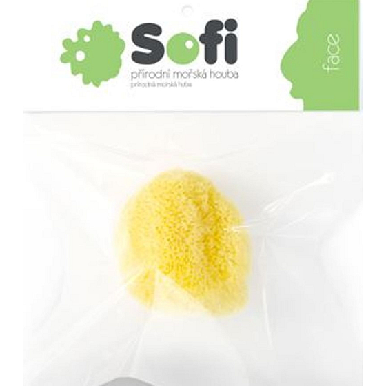 Sofi Face Natural sea sponge 5-6 cm