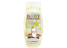 Bohemia Gifts & Cosmetics Baby kosmetika pro nejmenší 2v1 vlasový a tělový šampon 250 ml