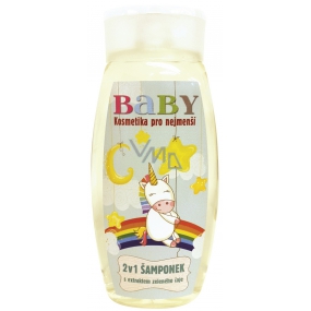Bohemia Gifts Baby cosmetics for the smallest 2 in 1 hair and body shampoo 250 ml