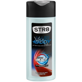 Str8 Hydro React shower gel for hair and body for men 400 ml