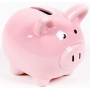 Albi Money box piggy small For mom pink 7 cm × 6.5 cm × 7.3 cm