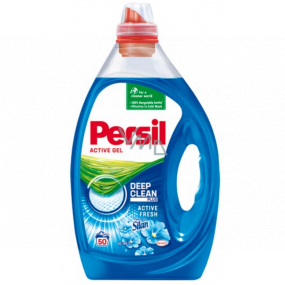 Persil Deep Clean Freshness by Silan liquid washing gel for white and permanent color laundry 50 doses of 2.5 l