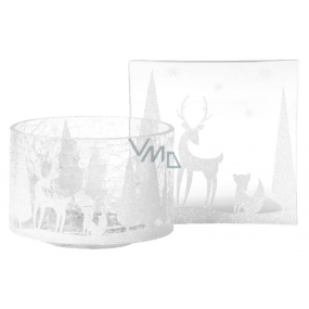 Yankee Candle Arctic Forest shade + plate large for medium and large scented candles Classic 10 x 15 cm (shade) 15 x 15 cm (plate)