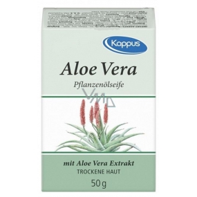Kappus Aloe Vera oil natural toilet soap for dry skin 50 g