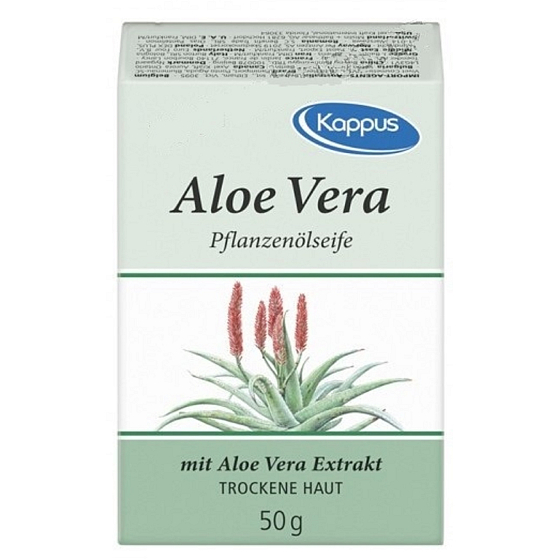 Kappus Aloe Vera oil natural toilet soap for dry skin 50 g