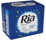 Ria Ultra Night night sanitary pads with wings 8 pieces