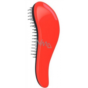 Dtangler Detangling Brush Brush for easy combing of hair 18.5 cm Red