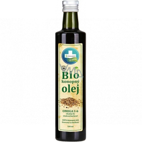 Annabis 100% Organic hemp oil, omega 3-6 suitable for cold kitchen 500 ml