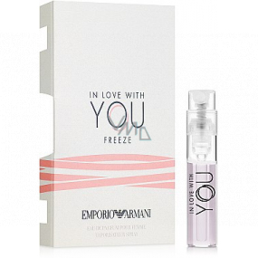 Giorgio Armani Emporio In Love with You Freeze Eau de Parfum for Women with Spray 1.2 ml, vial