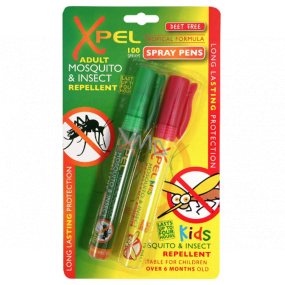 Xpel Kids repellent in a pen against mosquitoes and insects for children 2 x 10 ml