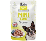 Brit Care Mini Lamb Fillets In Gravy complete super premium food for adult dogs mini breeds pocket 85 g