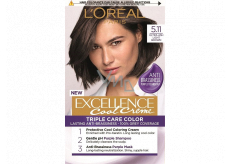 Loreal Paris Excellence Cool Creme hair color 5.11 Ultra ash light brown