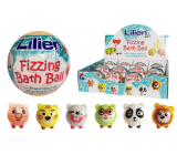 Lilien Kids Sparkling bath ball with a surprise for children 140 g