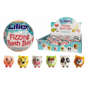 Lilien Kids Sparkling bath ball with a surprise for children 140 g