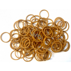 Rubber bands brown small 20 g 619