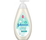 Johnson & Johnson Baby Cottontouch 2v1 pěna do koupele a mycí gel pro děti 500 ml