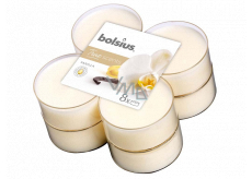 Bolsius Aromatic 2.0 Vanilla - Vanilla maxi scented tea lights 8 pieces, burning time 8 hours