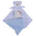 First Steps Teddy Bear Minky blue 35 x 31 cm