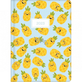 Albi Diary 2023 weekly Pineapple 17,3 x 12,5 x 1,5 cm