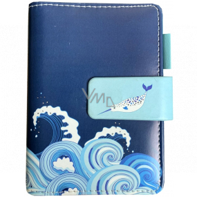 Albi Spiral notebook with replaceable refill Narval 10 x 14,5 cm